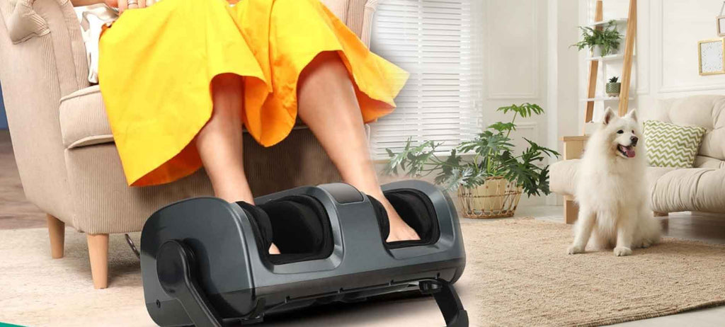 relaxing leg massage